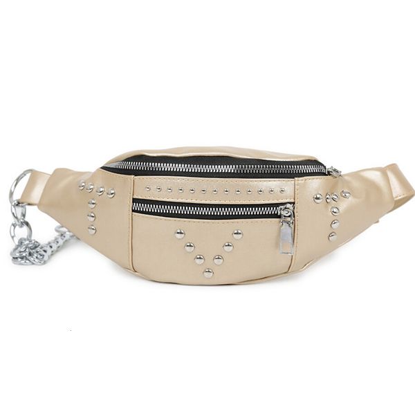 

Women's Fashion Sequin Single Shoulder Bag Mobile Coin Purse Ladies Summer Chest Belt Bags Waist Packs