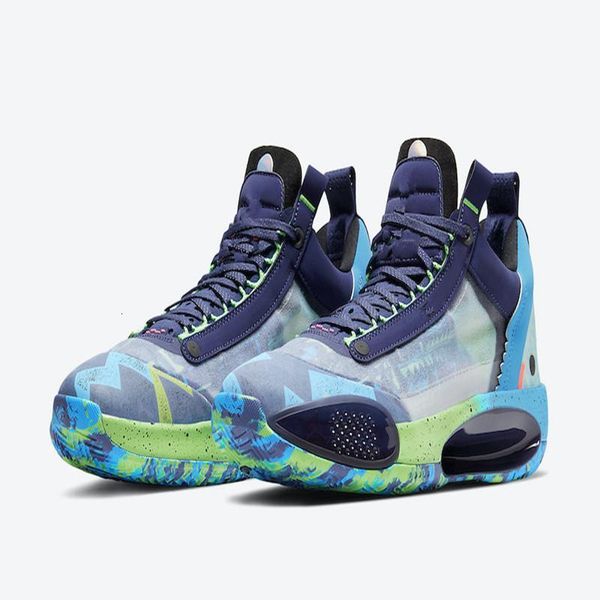 

2020 new jumpman xxxiv 34 apple 34s green infrared 23 mens basketball shoes, Black