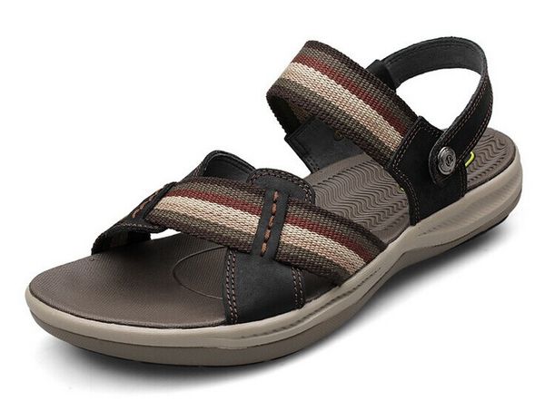 

new summer flip-flops drag individuality leisure men's slippers men sandals flip-flops dual-purpose shoes big yard size38-47, Black