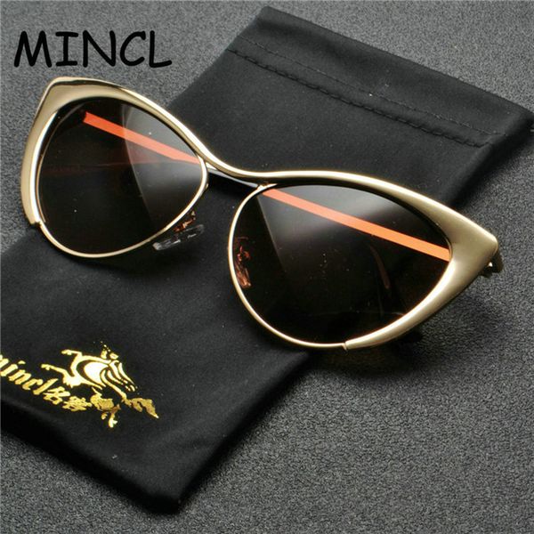 

vintage women sunglasses frameless 2020 summer accessories mirror lens narrow cat sun glasses female male uv400 fml, White;black
