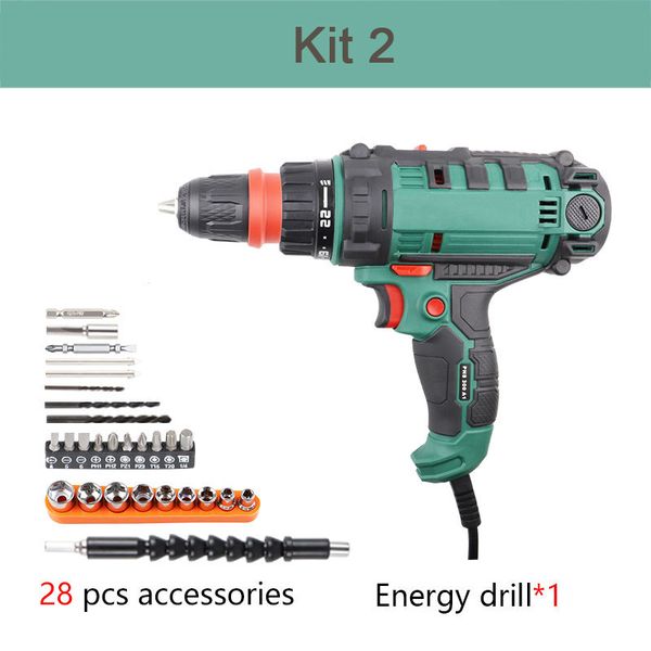 

40 n.m corded power drill in electric drills with 10mm quick-release chuck,4m cord screwdriver accessory,230v torque drill tool