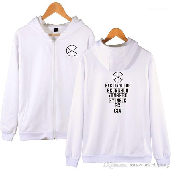 

colorful couples sweatshirts fashion luxury male apparel cix cardigan mens hoodies letters printed long sleeve hooded, Black