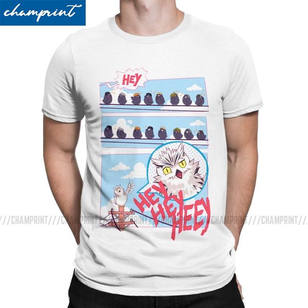 

haikyuu for the birds men's t shirts volleyball manga novelty tee shirt short sleeve t-shirts 100% cotton printed clothes