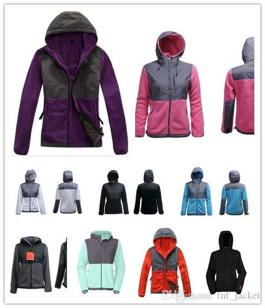 

winter women fleece hoodies jackets camping windproof ski warm down coat outdoor casual hooded softshell sportswear outerwear sweater gift, Black;brown
