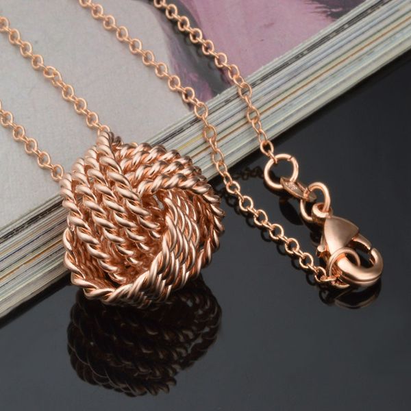 

drop shipping gold / silver color 18mm mesh ball pendant+ rolo chain necklace for women,fashion women jewelry,sell necklace