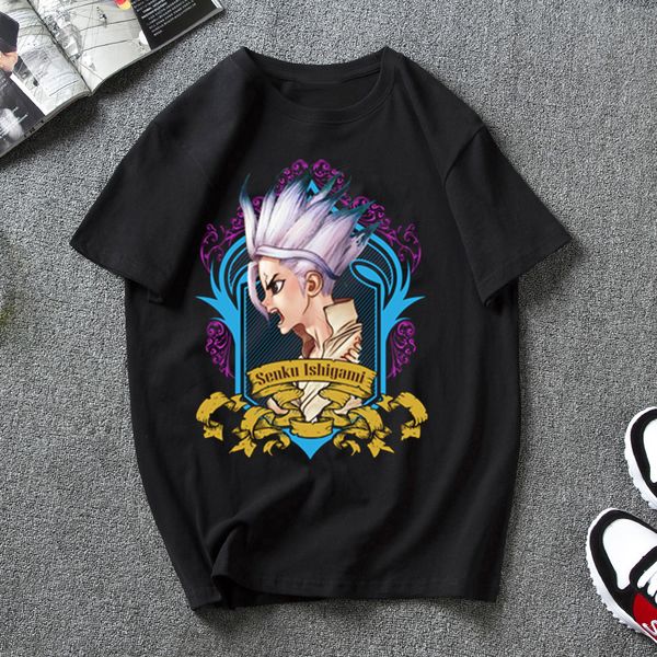

anime dr stone new clothing men women t-shirt gothic hip hop printing aesthetic t-shirt homme t-shirt hip hop t shirt