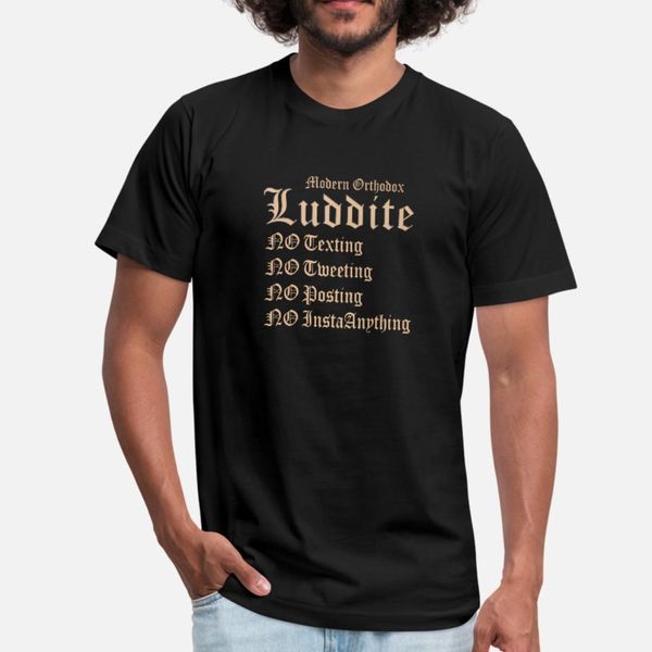 

modern orthodox luddite a1 t shirt men print tee shirt s-3xl outfit interesting building summer style trend shirt