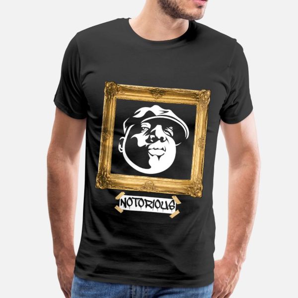 

biggie frame t shirt men interesting short sleeve s-3xl trend interesting authentic summer style original shirt