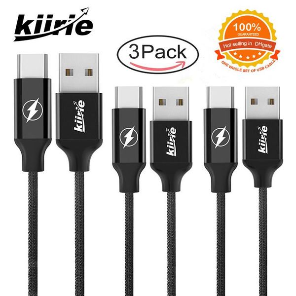 

cgjxs1m 2m 2m usb type -c cable high speed usb charging charger nylon braided typea to typec data charging cable for lg huawei macbook type