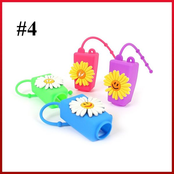 

30ml hand sanitizer bottle cover designer dinosaur unicorn protable silicone bottle sleeve washing hand sanitizer perfume sleeve e81703