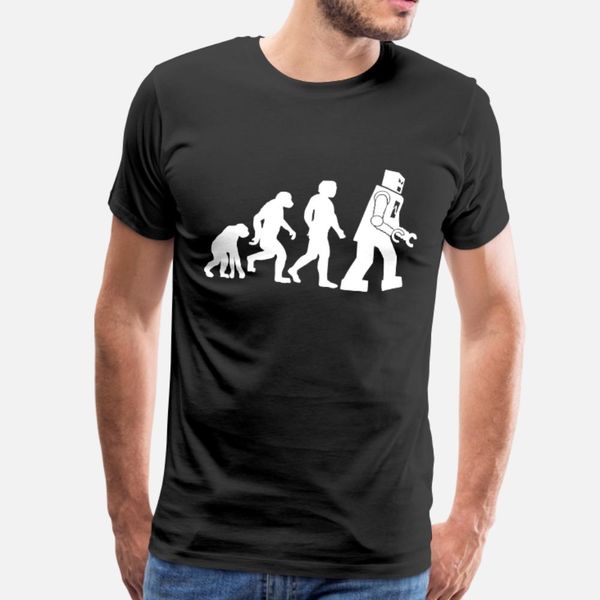 

big bang theory evolution t shirt men loose cotton round neck loose building summer style pattern shirt