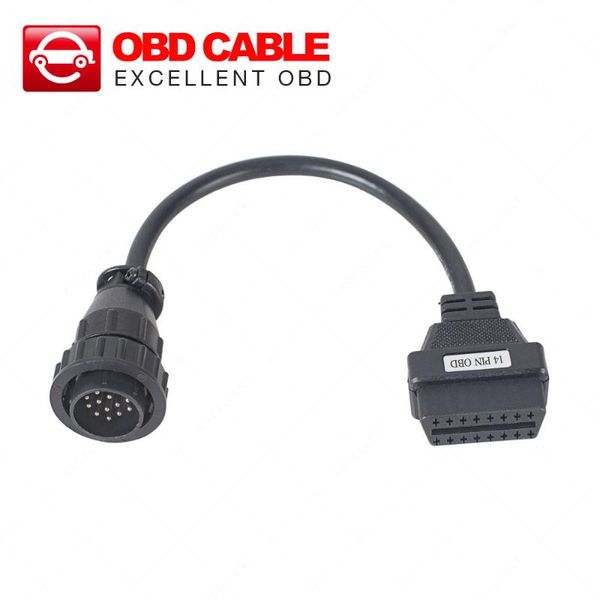 

for sprinter 14 pin cable obd 2 obd ii car cable obd2 obdii adapter connector