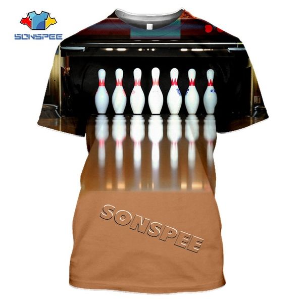 

summer men bowling sportswear homme clothing 3d print shirts graphic horror horror men clothing