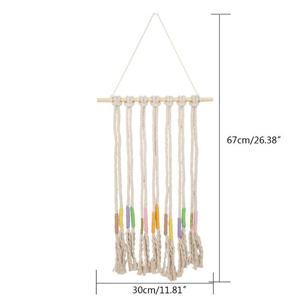 

child hairclip storage holder hanger hanging wall headwear organizing strip rack, Slivery;white