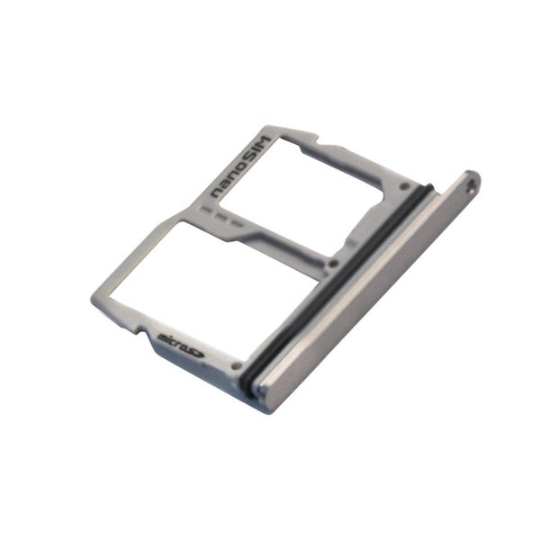 

cgjxsoriginal new nano sim card tray sd sim tray slot holder for lg g6 h870 h871 h872 ls993 vs998