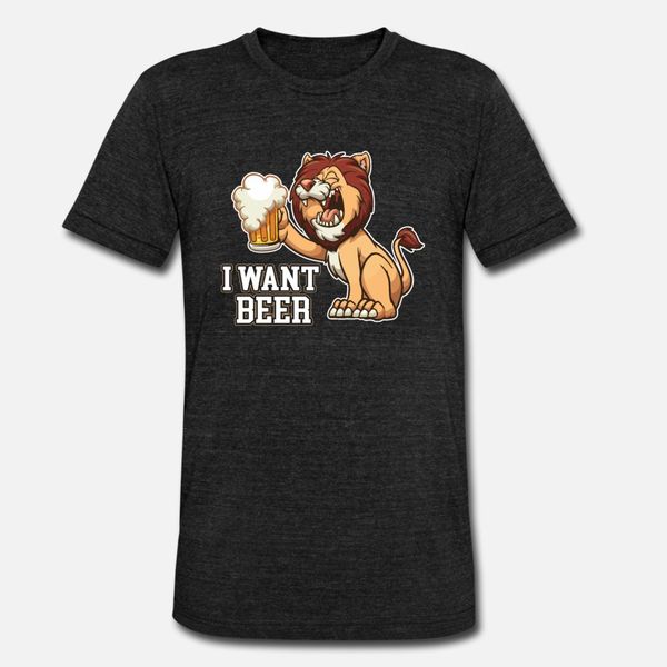 

i want beeer t shirt men custom cotton o neck homme loose casual spring autumn letter shirt