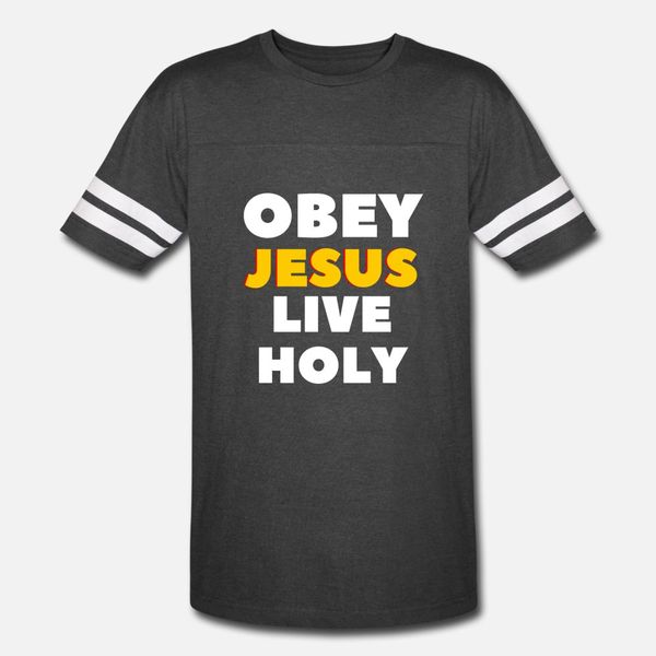 

christian s obey jesus live holy christian t shirt men knitted 100% cotton round collar costume crazy casual summer leisure shirt