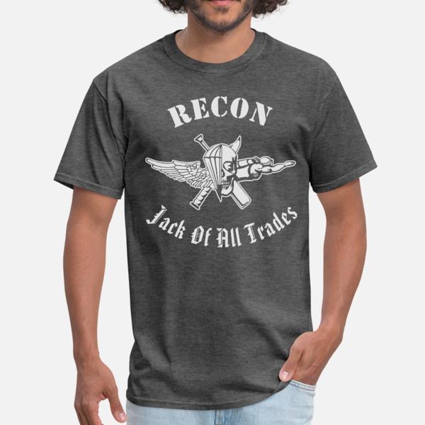 

recon jack of all trades t shirt men designs short sleeve round collar anti-wrinkle new fashion summer letters shirt