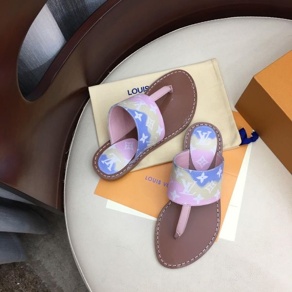 

ladies summer latest parma flat sandals, summer wide band sandals, casual tie-dye effect brand-name shoes, ladies beach patent leather2
