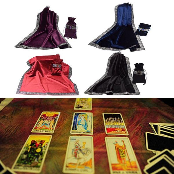 

алтарь карты карточной игры астрология сумка гадание таро викка с гобелен pad совет velvet ткань скатерть таро yxloxv mx_home