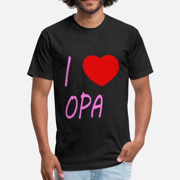 

i love grandpa t shirt men create short sleeve o-neck family interesting new fashion summer style normal shirt