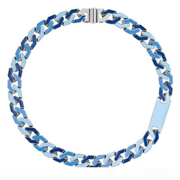 

cuban chain necklaces soapy bangle for man and women diamond necklaces s925 silver ins sale, Golden;silver