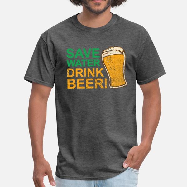 

irish save water drink beer t shirt men custom cotton o neck original interesting funny casual spring autumn vintage shirt