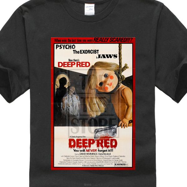 

deep red cool vintage 70's movie poster t shirt