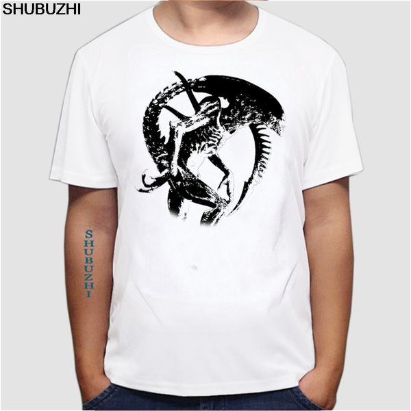 

avp t-shirt short sleeve white color fashion avp alien vs. predator t shirt tee avp tshirt for men euro size