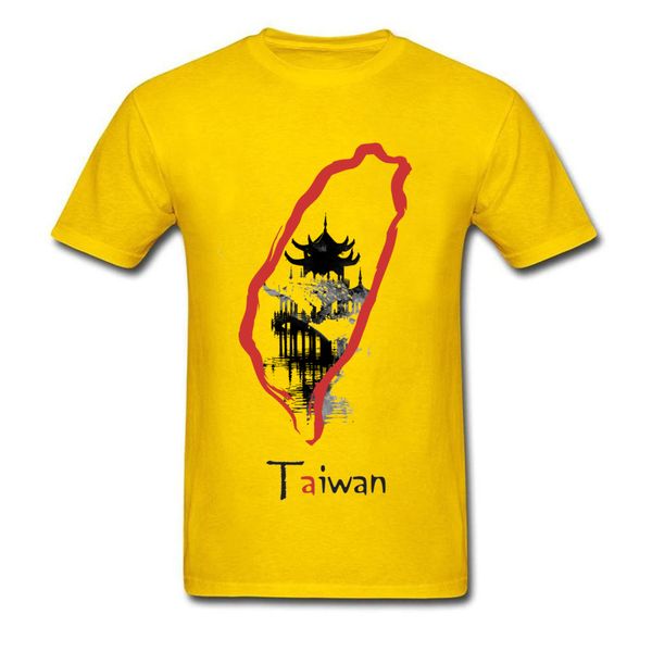 

2018 discount brand new tee shirts china taiwan map trip t shirt father day gift o-neck 100% cotton t-shirt