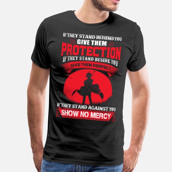 

na ruto show no mercy t shirt men customized short sleeve o-neck normal gift funny casual spring autumn vintage shirt