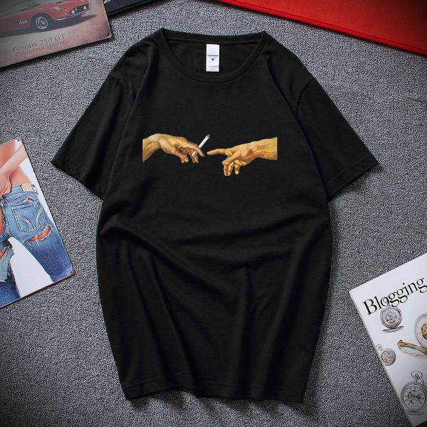 

lettbao michelangelo t shirts men harajuku tshirt men funny print hip hop t-shirt cotton streetwear casual tee shirt homme