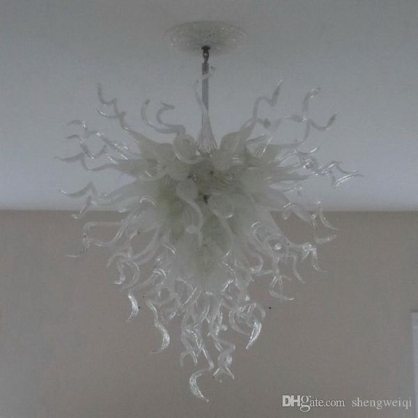 

100% Hand Blown Borosilicate Glass Chandelier Light Art Deco Glass Modern LED Bulbs Lighting Modern Ceiling LED Lamps