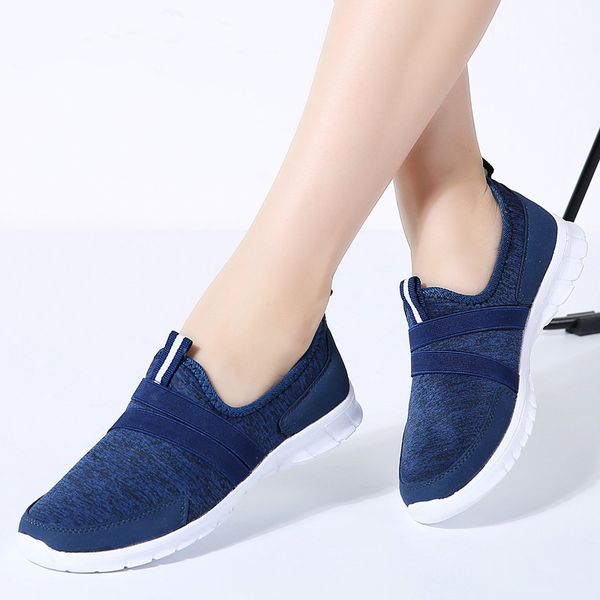 

2020 summer women sneakers shoes women breathable mesh shoes, Black