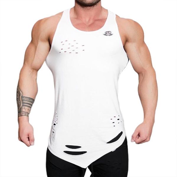 

новое прибытие летние виды спорта топ без рукавов площади воротник свободные эластичные отверстия повседневный пуловер мужчины рубашка, Gray;blue