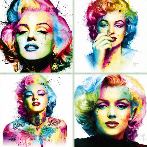 

modern wall art classics marilyn monroe poster prints star portrait watercolor canvas oil painting mural wall picture for bedroom home decor