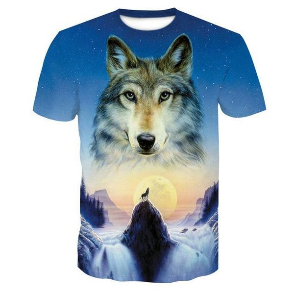 

animal male wolf 3d print shirts graphic hentai humor men clothing