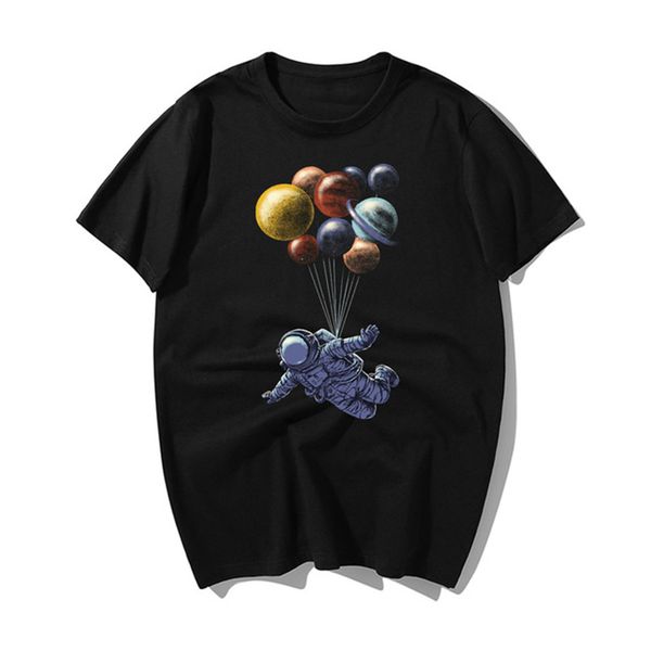 

funny space travel astronaut humor planet t-shirts hipster tee shirt men fashion casual cotton t shirts mens hip hop streetwear