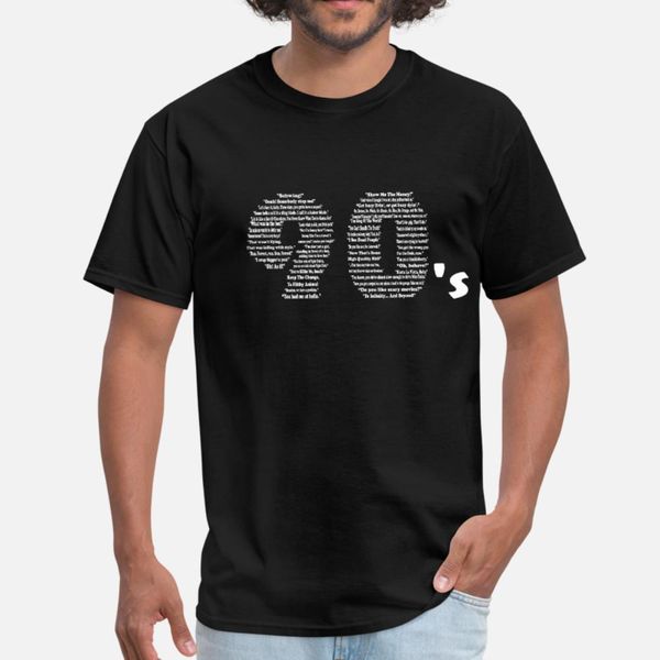 

90s movie quotes, movie lovers retro film t shirt men designing cotton size s-3xl original cute funny spring pattern shirt