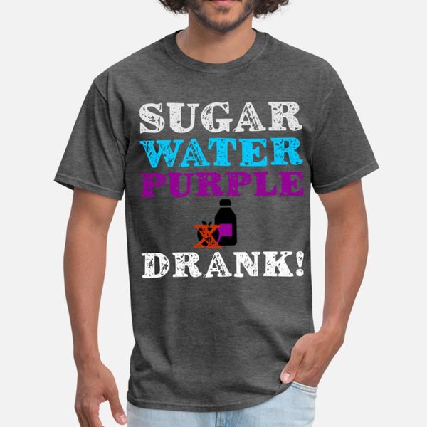 

sugar water purple drink drank t shirt men personalized cotton euro size s-3xl cool fitness humor summer style vintage shirt