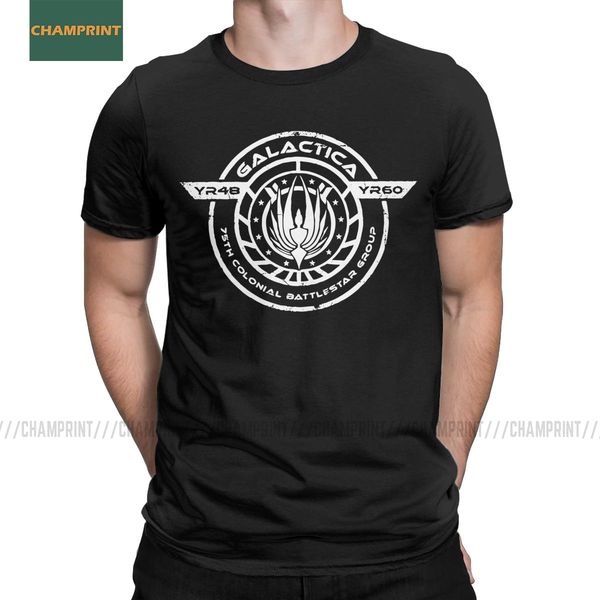 

men galactica bs 75 battlestar galactica t shirt dwight the office bears cotton short sleeve tees birthday present t-shirts