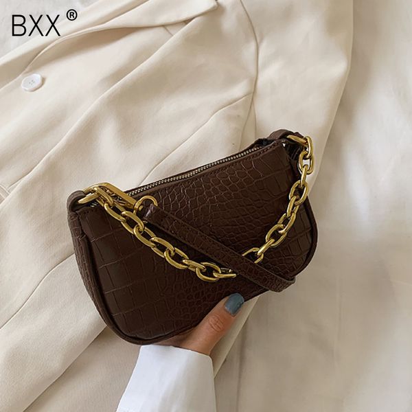 

bxx] камень шаблон малый кожа pu сумки для женщин 2020 осень моды плеча сумки женщины путешествия crossbody сумка ho087