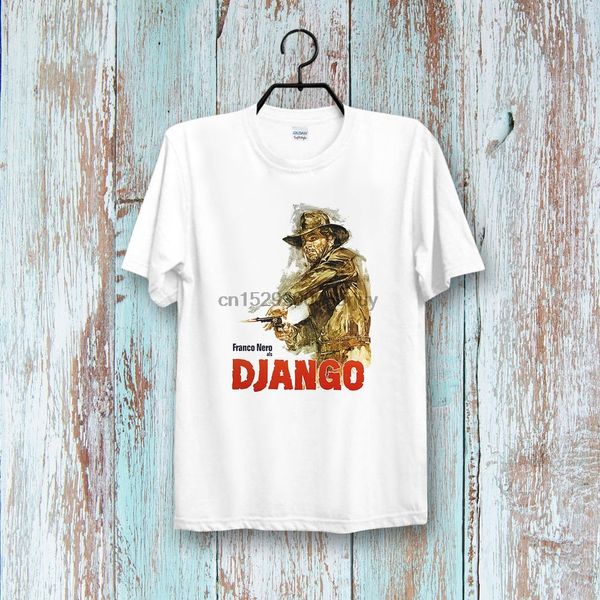 

джанго spagetti western movie tee top vintage мужская женская майка b235