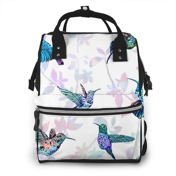 

fashion mummy maternity nappy bag tropical exotic hummingbird large capacity baby bag travel nursing for baby care