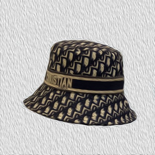 

d bucket hat fashion fishermen cap hats women men cotton letter print caps classic basin cap 4 colors casual travel sun hats