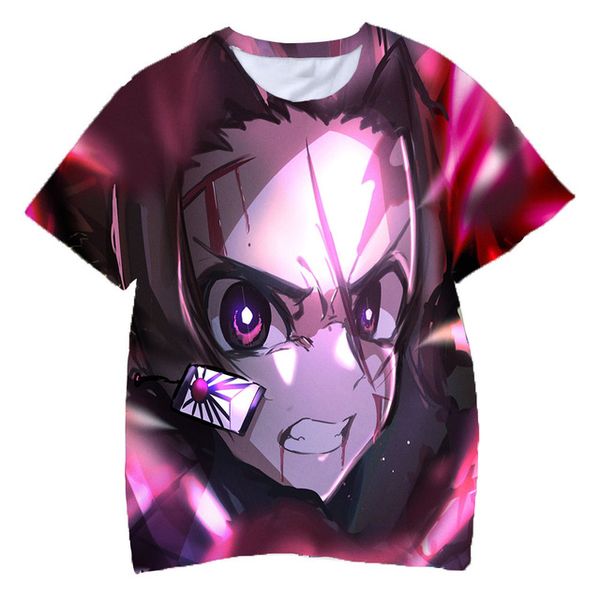

3d cartoon demon slayer anime ghost blade boy gifts for 3d print shirts plus size hippie harajuku men clothing