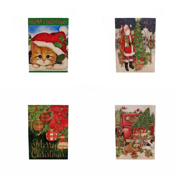

christmas decorations reindeer socks tree banner flags hanging ornaments party window indoor supplies#772
