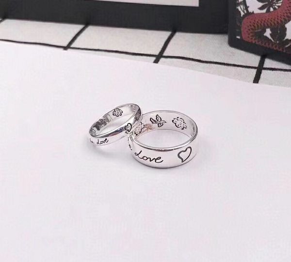 

Couple Ring Best Selling S925 Sterling Silver Rings Personalized Ring High Quality Ring Gift Fashion Jewelry Supply