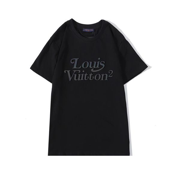 

summer men new street trend printing short sleeve letters retro t-shirt men's round neck fashion cotton casual slim t-shirt, White;black