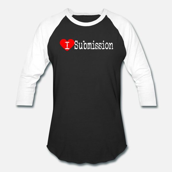 

i heart submission love submission t shirt men customized tee shirt euro size s-3xl original loose breathable spring outfit shirt